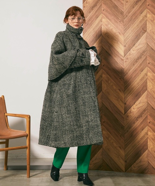 MAISON SPECIAL（メゾンスペシャル） ステンカラーコート FREE