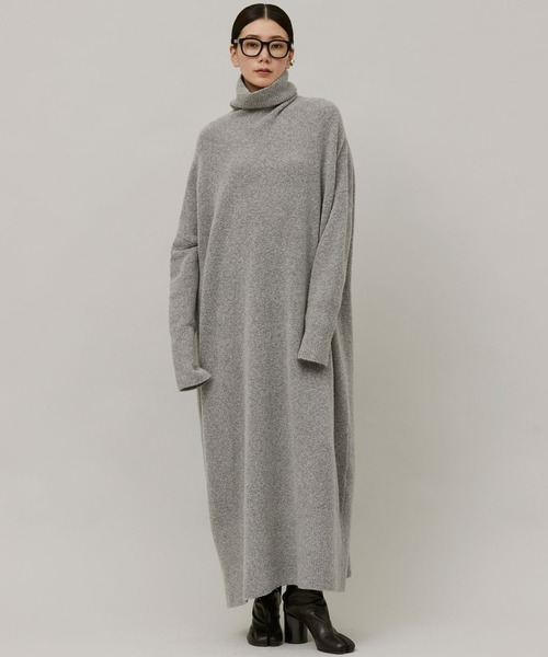 Curensology（カレンソロジー） ニットワンピース FREE グレー