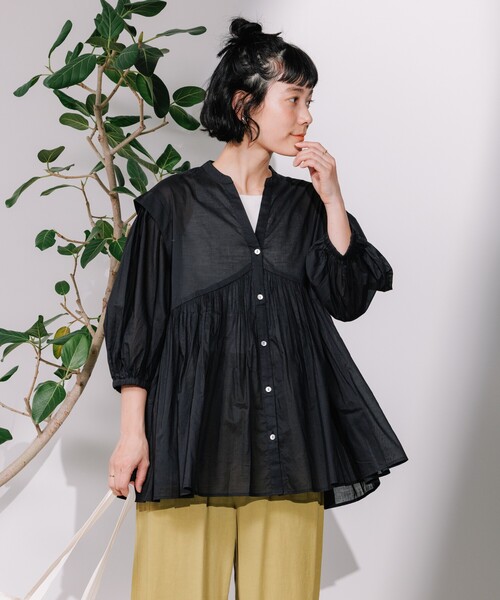 ブラウス シャツ インド ボイルスキッパーシャツ レディース | FREAK'S STORE