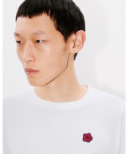 【希少】KENZO ケンゾー レザー ボストンバッグ シボ革 大容量 ブラック セール】Y2K 【アイウェアケース付き】レザータッチエンボスロゴ