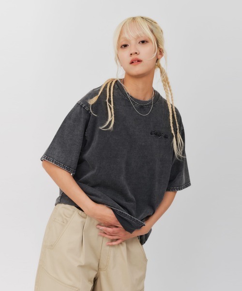 tシャツ atmos pink Bleached Finishing T-shirt / アトモス ピンク ブリーチド フィニッシュ ティシャツ レデ atmos girls tシャツ pink Bleached Finishing T-shirt