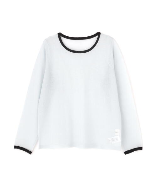 tシャツ DROIT BELLO（ドロイトベロ）配色クルーネックプルオーバー レディース