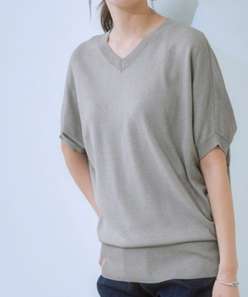 7days Life Styling サマーニット ニット セーター 「接触冷感/UV