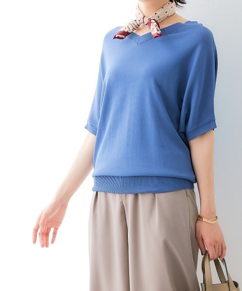 7days Life Styling サマーニット ニット セーター 「接触冷感/UV