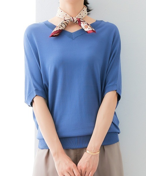7days Life Styling サマーニット ニット セーター 「接触冷感/UV
