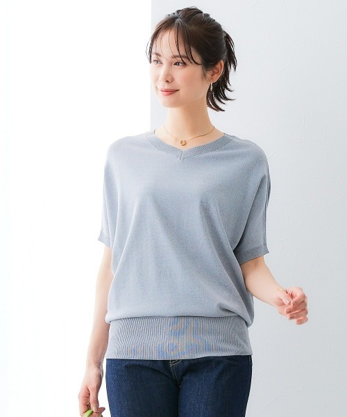 7days Life Styling サマーニット ニット セーター 「接触冷感/UV