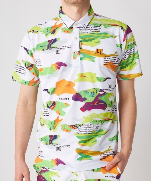 Pacific GOLF CLUB（パシフィックゴルフクラブ） ポロシャツ GOLF