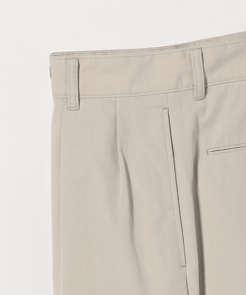 ＜H＞ ピーチスキン チノ 2プリーツ パンツ H BEAUTY&YOUTH UNITED ARROWS（エイチビューティーアンドユース