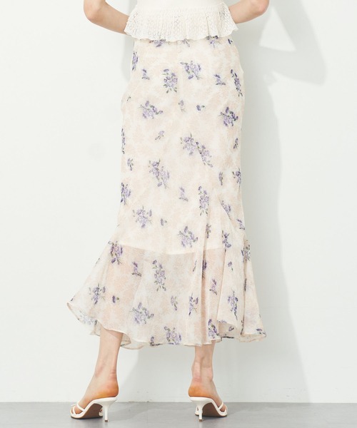 me&me couture スカート エンドレッシーマキシスカート