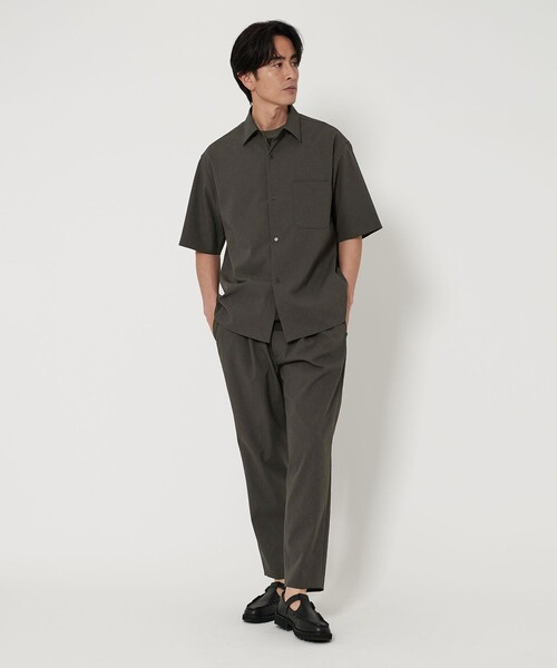 KOMATSU PACK デザート レギュラーフォルム ショートスリーブ シャツ BEAUTY&YOUTH UNITED ARROWS（ビューティーアンドユース