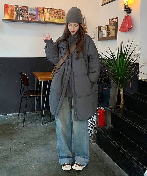 「Ulysses」 コート M ダークグレー レディース_画像8