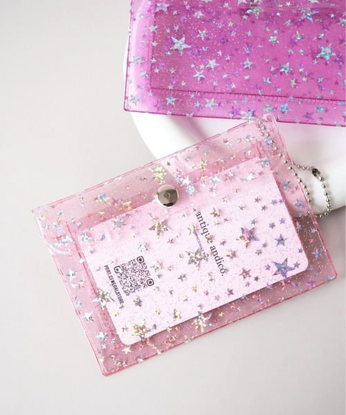 Port（ポート） カードケース 「 」 キラキラ スター グリッター