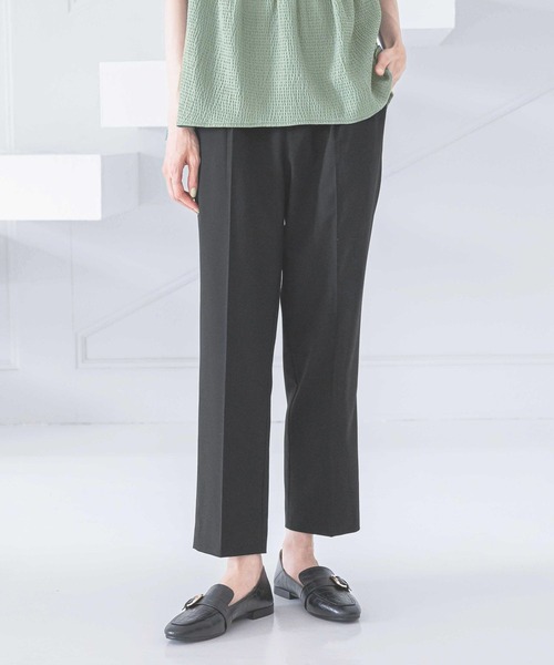 GLOBAL WORK パンツ ウツクシルエットDRYプレミアムテーパード