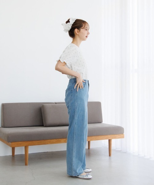 ブラウス シャツ バブルブルームトップ2 レディース flower（ファッション） ブラウス シャツ バブルブルームトップ2