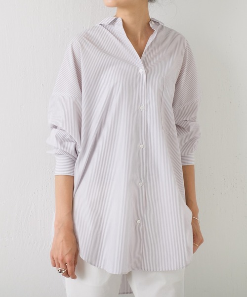 BEARDSLEY 「BEARDSLEY」 長袖シャツ FREE ブルー レディース