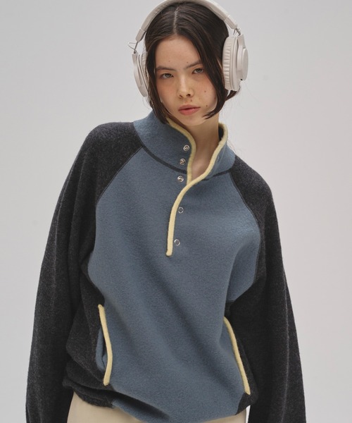 TODAYFUL パーカー Wool 100% Piping Pullover レディース : ZOZOTOWN