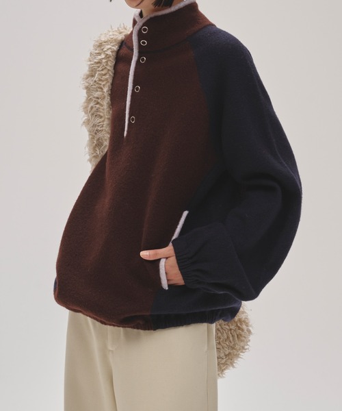 TODAYFUL パーカー Wool 100% Piping Pullover レディース : ZOZOTOWN