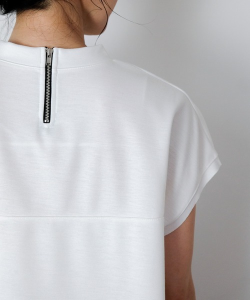 「TEVALT」 半袖カットソー 38 ブラック レディース_画像6