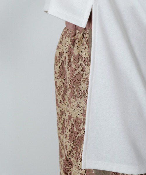 「TEVALT」 半袖カットソー 38 ブラック レディース_画像7