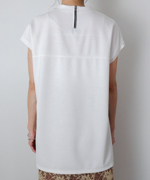 「TEVALT」 半袖カットソー 38 ブラック レディース_画像9