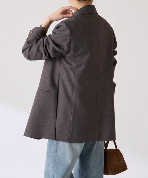 COLLAGE GALLARDAGALANTE ウールライクテーラードジャケット COLLAGE GALLARDAGALANTE ジャケット テーラードジャケット