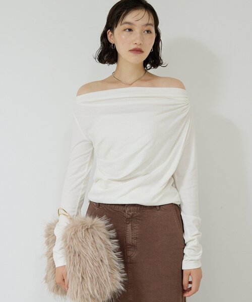 GALLARDAGALANTE（ガリャルダガランテ） tシャツ 「2WAY」オフショル