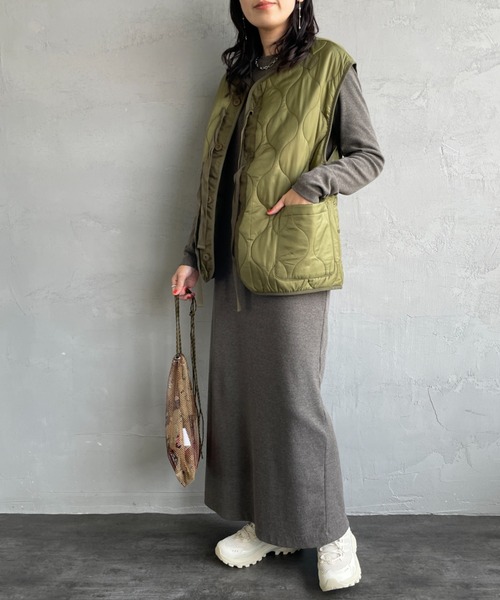MILITARY ベスト ジレ 「MILITARY/ミリタリー」 別注 フロント