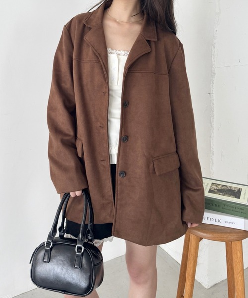 SOLLON.（ソルロン） ジャケット テーラードジャケット スウェード