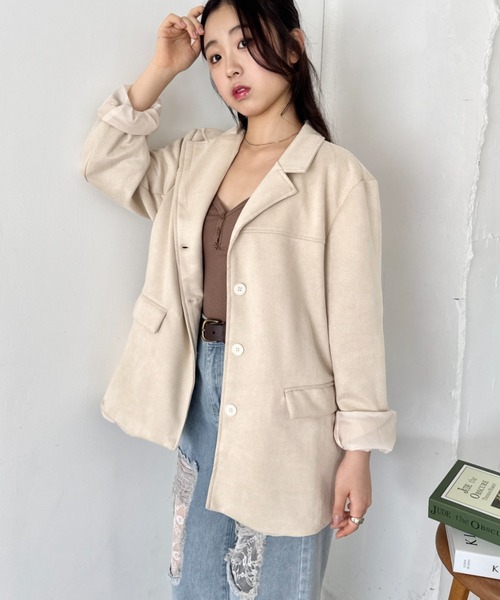 SOLLON.（ソルロン） ジャケット テーラードジャケット スウェード