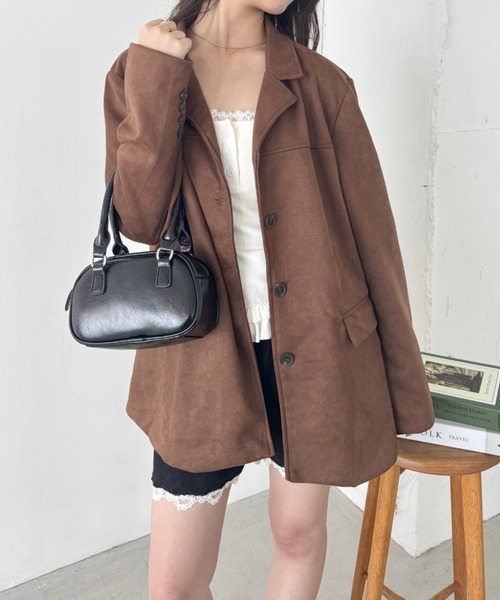 SOLLON.（ソルロン） ジャケット テーラードジャケット スウェード