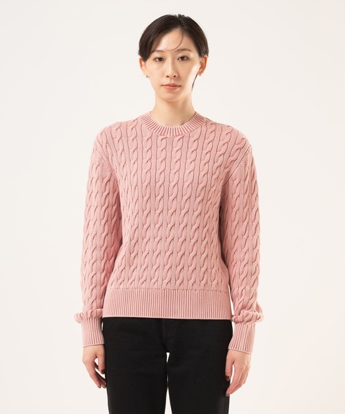 Levi's（リーバイス） ニット セーター ボーイフレンド ケーブルクルー