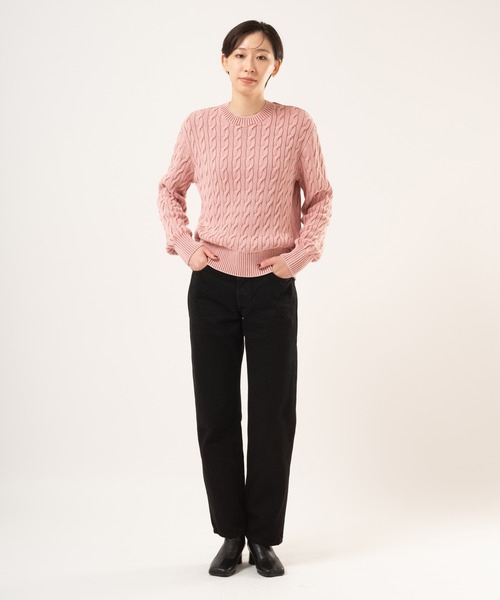 Levi's（リーバイス） ニット セーター ボーイフレンド ケーブルクルー