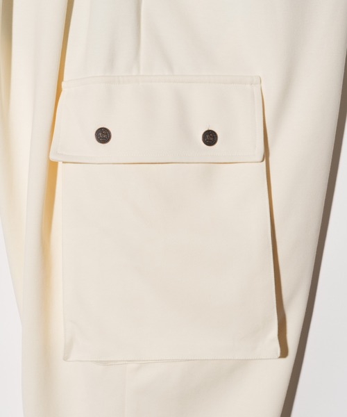 glamb（グラム） ワイドパンツ カーゴパンツ Structure Tuck Cargo