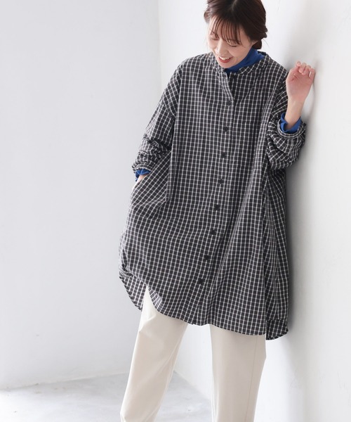「soulberry」 長袖チュニック M グレー レディース
