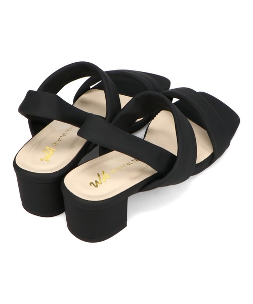 「WA ORiental TRaffic」 ヒールサンダル SS ブラック レディース_画像3