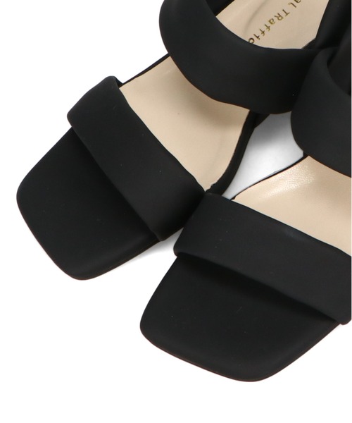 「WA ORiental TRaffic」 ヒールサンダル SS ブラック レディース_画像4