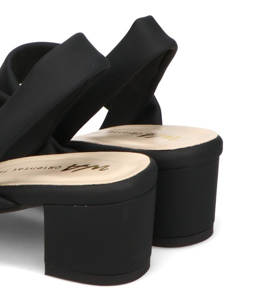 「WA ORiental TRaffic」 ヒールサンダル SS ブラック レディース_画像5