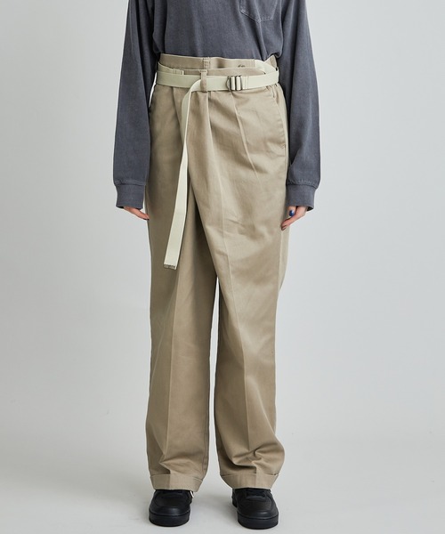 「MAISON EUREKA」 チノパンツ S ネイビー レディース