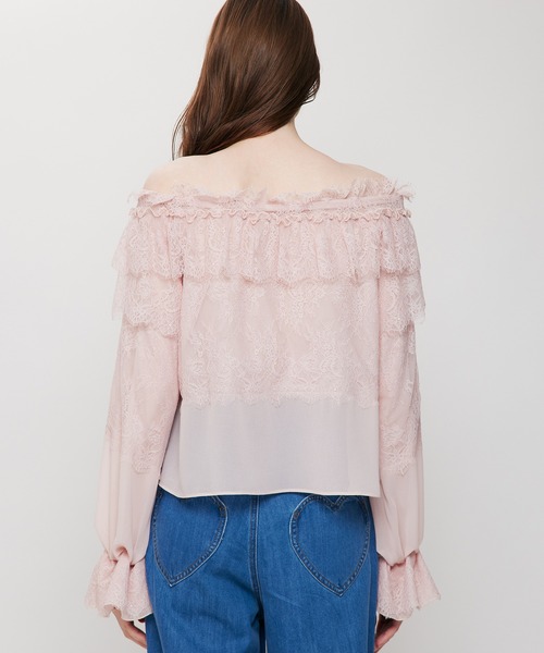 deicy　レース　ブラウス DEICY（デイシー） ブラウス シャツ ティアードレースブラウス