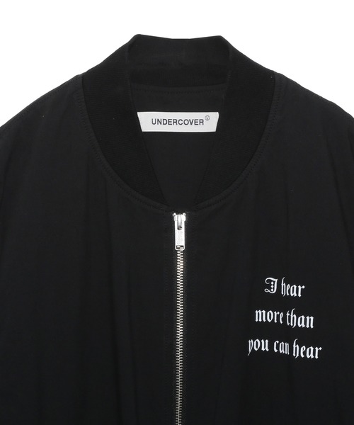 ジャケット・アウター UNDERCOVER FRGMT MA-1 Black size3 Narrenschiff:UNDERCOVERのBIG MA-1