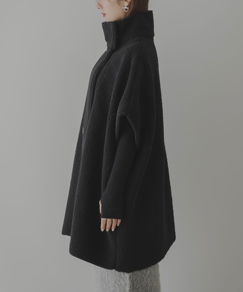 「rectangle」 ポンチョ FREE アイボリー レディース_画像7