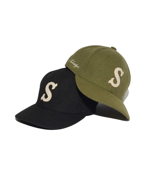 Subciety（サブサエティ） キャップ 帽子 Felt logo cap メンズ
