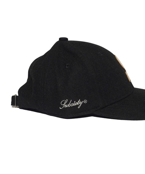 Subciety（サブサエティ） キャップ 帽子 Felt logo cap メンズ