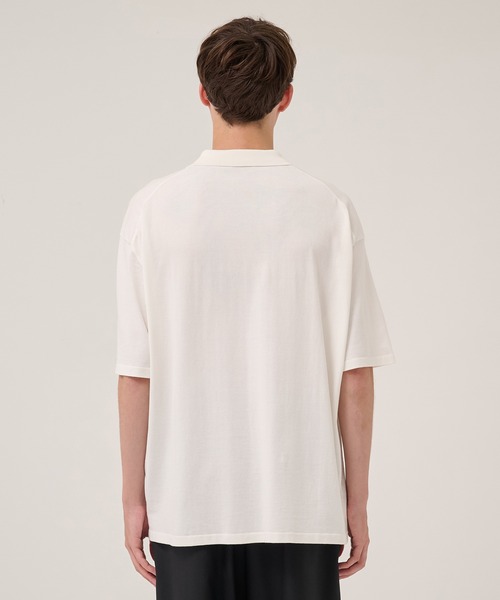 ATON（エイトン） ポロシャツ 「ATON/エイトン」FRESCA KNIT HAIF