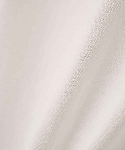 ポロシャツ 「ATON/エイトン」FRESCA KNIT HAIF SLEEVE POLO SWEATER メンズの画像