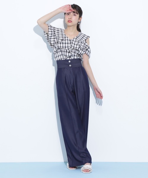 「JILL by JILL STUART」 ノースリーブブラウス FREE ホワイト系その他 レディース_画像7