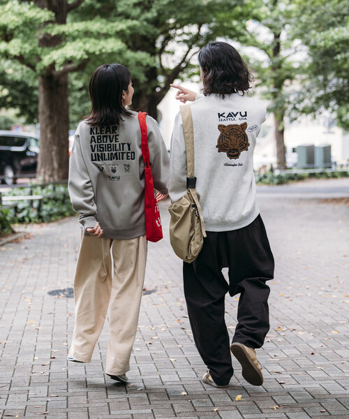 FREAK'S STORE 【別注商品】ベアー刺繍クルーネックスウェット FREAK'S STORE（フリークスストア） トレーナー スウェット 限定展開