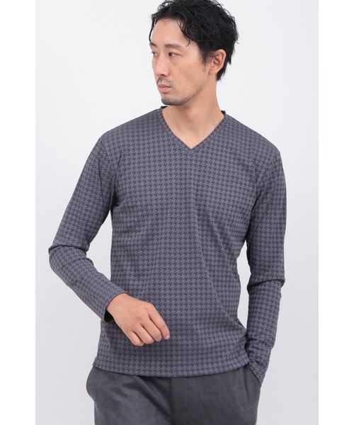 HIGH STREET（ハイストリート） tシャツ チドーロJQナガソデVネック