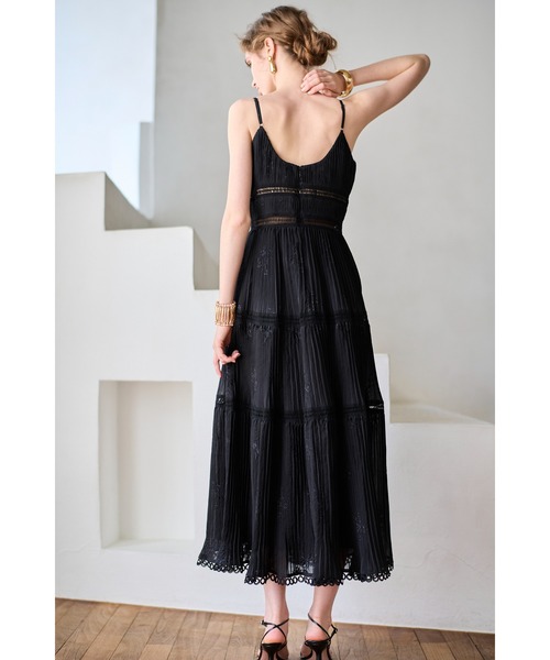 ワンピース Dolce Vita Pleated Dress エンブロイダリープリーツドレス | Estella.K | 20