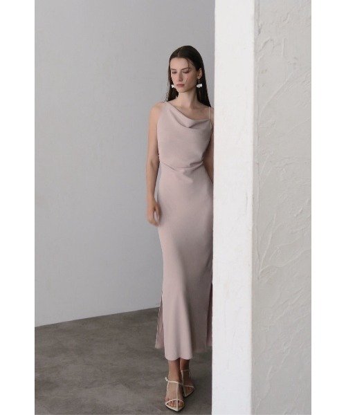 celon ドレス asymmetry drape cami dress : ZOZOTOWN Yahoo!店 - 通販